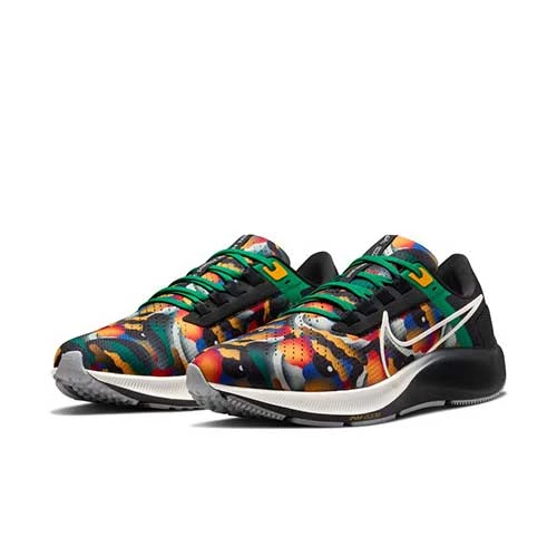 Nike Men's Air Zoom Pegasus 38 A.I.R. Jordan Moss Running Shoe -Multi Color/Phantom Black/Malachite - Regular (D) 6 Nike Men's Air Zoom Pegasus 38 A.I.R. Jordan Moss Running Shoe -Multi Color/Phantom Black/Malachite - Regular (D)