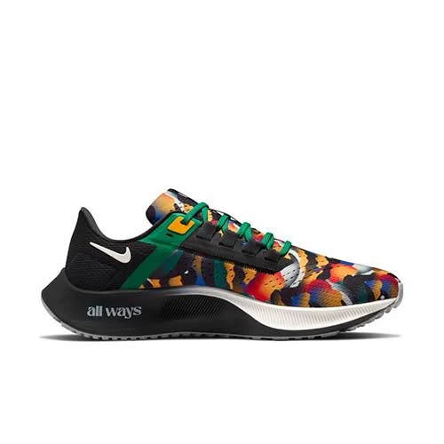 Nike Men's Air Zoom Pegasus 38 A.I.R. Jordan Moss Running Shoe -Multi Color/Phantom Black/Malachite - Regular (D) 2 Nike Men's Air Zoom Pegasus 38 A.I.R. Jordan Moss Running Shoe -Multi Color/Phantom Black/Malachite - Regular (D)