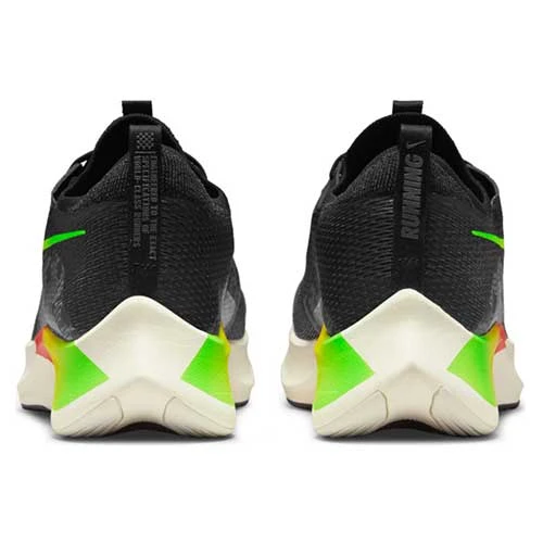 Men's Nike Zoom Fly 4 Running Shoe- Black/Volt Green/Total Orange - Regular (D) 5 Men's Nike Zoom Fly 4 Running Shoe- Black/Volt Green/Total Orange - Regular (D)