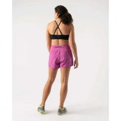 Rabbit Women's Hopper Relax High Rise 4" Shorts - Purple Orchid Bottoms 8 Rabbit Women's Hopper Relax High Rise 4