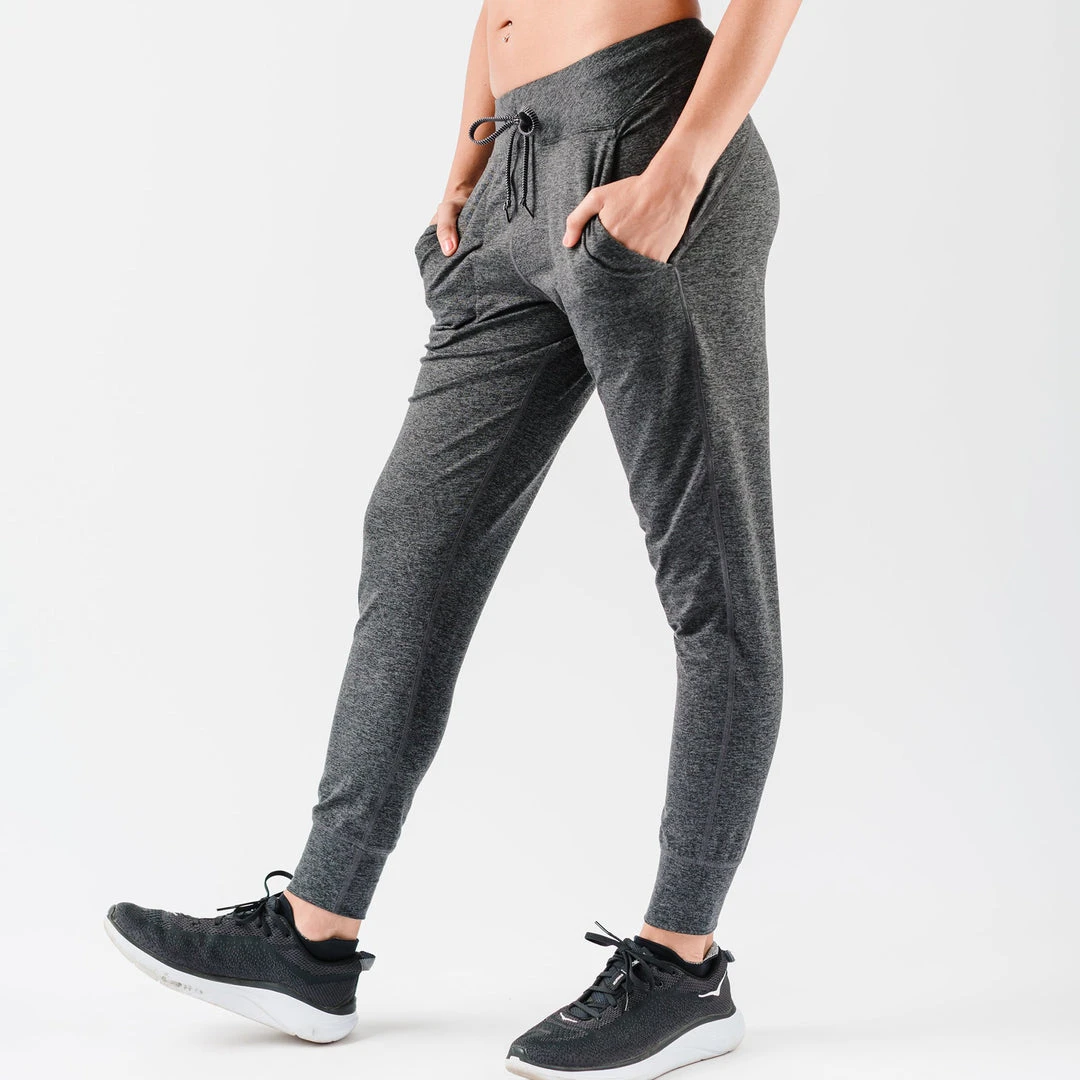 Rabbit Bottoms Women's EZ Jogger - Black Charcoal 2 Rabbit Bottoms Women's EZ Jogger - Black Charcoal