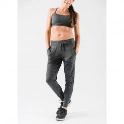 Rabbit Bottoms Women's EZ Jogger - Black Charcoal 9 Rabbit Bottoms Women's EZ Jogger - Black Charcoal