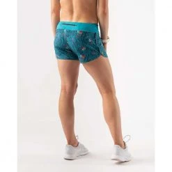 Rabbit Women's Hopper 4in Shorts - Peacock Blue Bottoms 6 Rabbit Women's Hopper 4in Shorts - Peacock Blue Bottoms