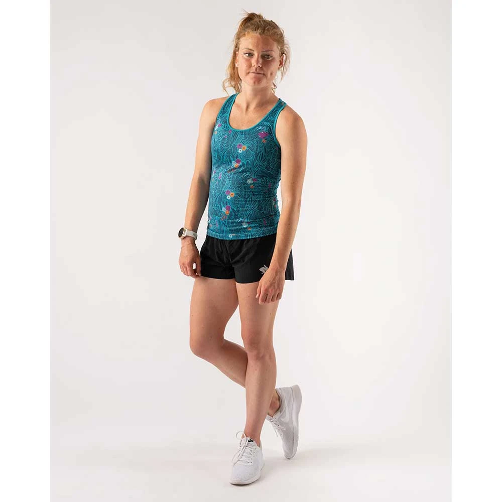 Rabbit Women's EZ Tank - Peacock Blue Tops 2 Rabbit Women's EZ Tank - Peacock Blue Tops