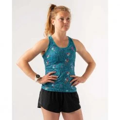 Rabbit Women's EZ Tank - Peacock Blue Tops