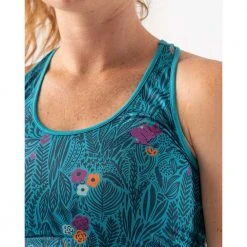 Rabbit Women's EZ Tank - Peacock Blue Tops 9 Rabbit Women's EZ Tank - Peacock Blue Tops