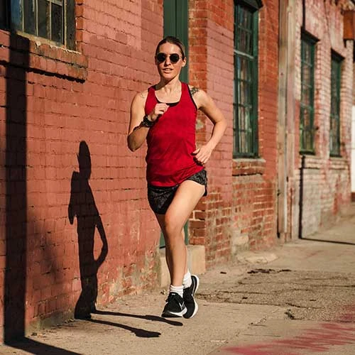 Rabbit Women's Bunny Hop Tank - Cranberry Tops 3 Rabbit Women's Bunny Hop Tank - Cranberry Tops