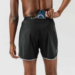 Rabbit Men's Fully Charged 7in Short - Black 7 Rabbit Men's Fully Charged 7in Short - Black