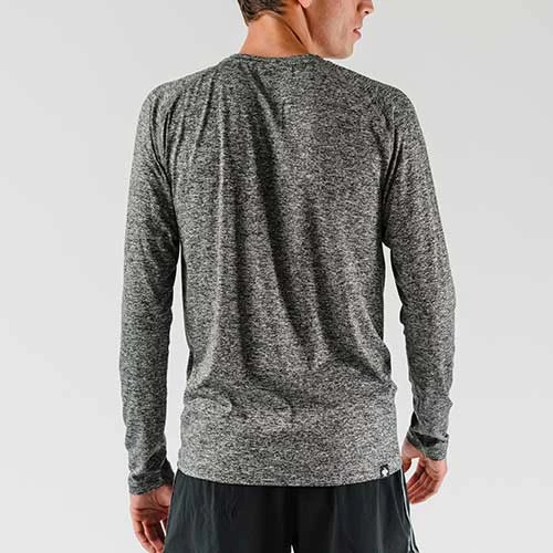 Rabbit Apparel Men's EZ Tee Long Sleeve - Charcoal 4 Rabbit Apparel Men's EZ Tee Long Sleeve - Charcoal