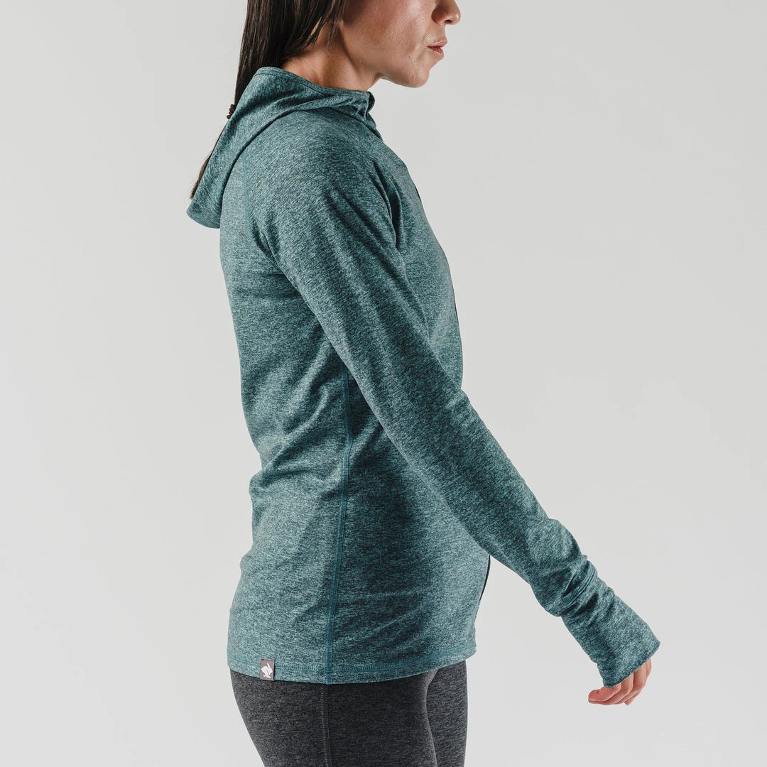 Rabbit Tops Women's EZ Hoodie -Baltic 4 Rabbit Tops Women's EZ Hoodie -Baltic