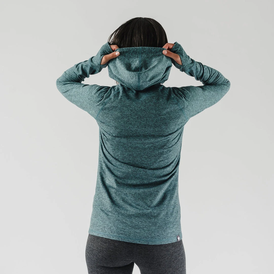 Rabbit Tops Women's EZ Hoodie -Baltic 5 Rabbit Tops Women's EZ Hoodie -Baltic