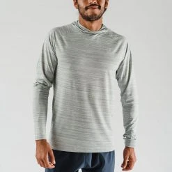 Rabbit Men's Deflector Long Sleeve Top - Quiet Grey