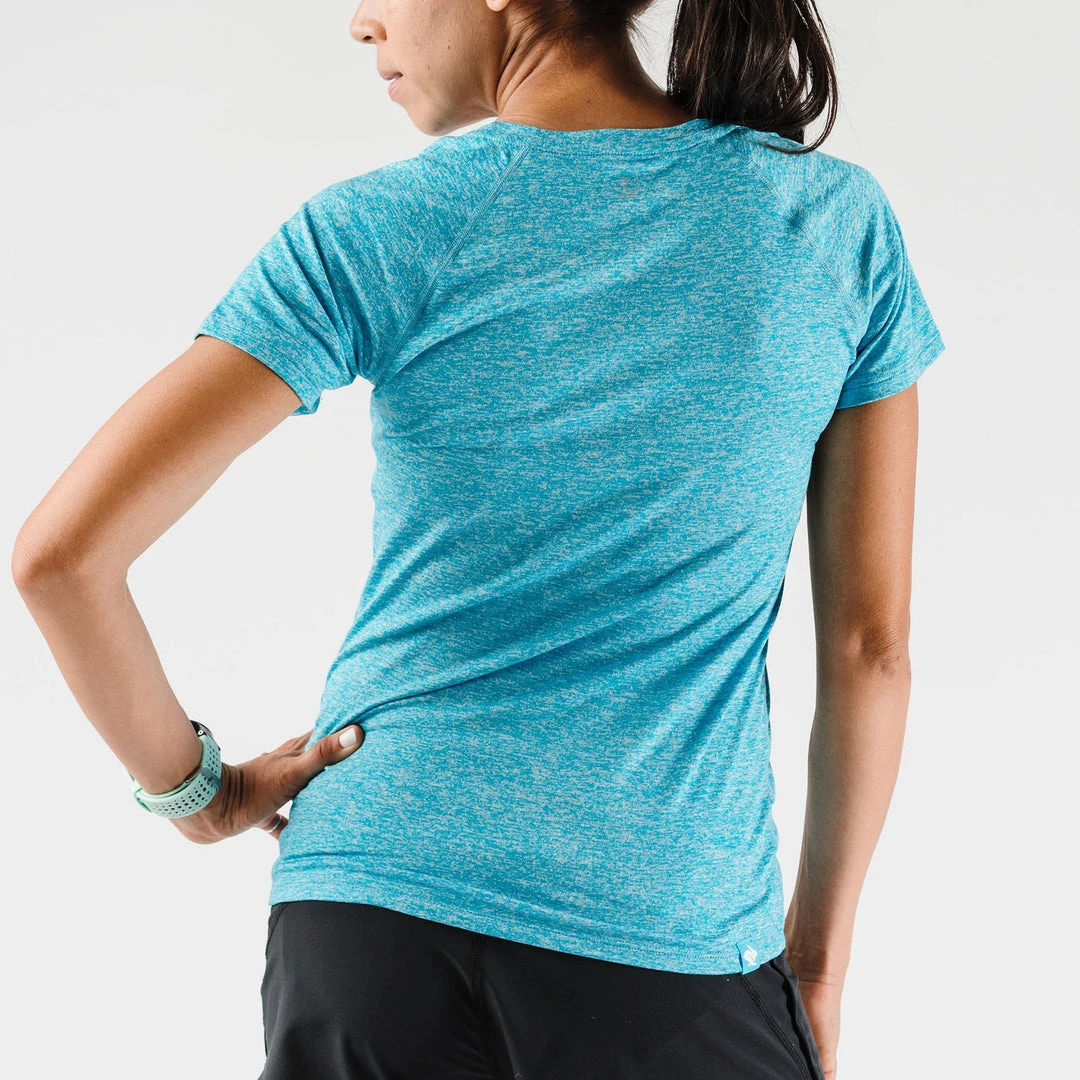 Rabbit Women's EZ Tee Short Sleeve Top - Hawaiian Ocean Tops 3 Rabbit Women's EZ Tee Short Sleeve Top - Hawaiian Ocean Tops