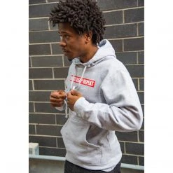 Chip Time Running Apparel Unisex A Runner's Life Hoodie - Grey/Red