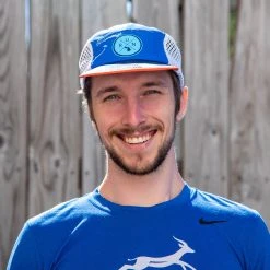 Boco Gear Unisex RUN X Endurance Hat With Ventilator Mesh - Multi Palm Print/Royal Hats