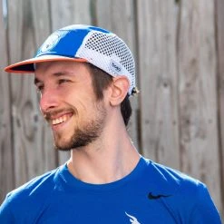 Boco Gear Unisex RUN X Endurance Hat With Ventilator Mesh - Multi Palm Print/Royal Hats 8 Boco Gear Unisex RUN X Endurance Hat With Ventilator Mesh - Multi Palm Print/Royal Hats