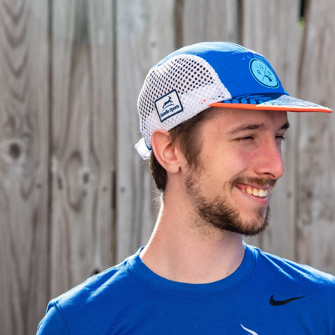 Boco Gear Unisex RUN X Endurance Hat With Ventilator Mesh - Multi Palm Print/Royal Hats 5 Boco Gear Unisex RUN X Endurance Hat With Ventilator Mesh - Multi Palm Print/Royal Hats