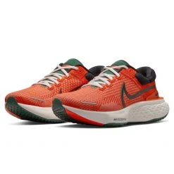 Nike Men's ZoomX Invincible 2 Running Shoe - Team Orange/Black/Gorge Green- Regular (D) Shoes