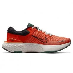 Nike Men's ZoomX Invincible 2 Running Shoe - Team Orange/Black/Gorge Green- Regular (D) Shoes