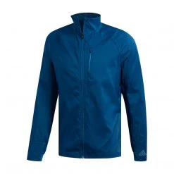Adidas Men's Solar Jacket- Legend Marine / Heather Apparel