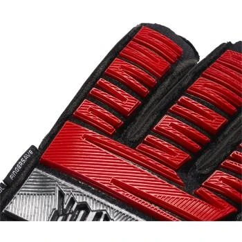 Adidas Predator Ultimate Gloves - Black/Silver Metallic/Hi-Res Red Soccer Accessories 3 Adidas Predator Ultimate Gloves - Black/Silver Metallic/Hi-Res Red Soccer Accessories