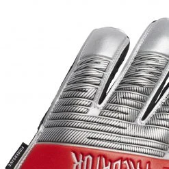 Adidas Predator Top Training Fingersave Goalkeeper Gloves - Silver Metallic/Black