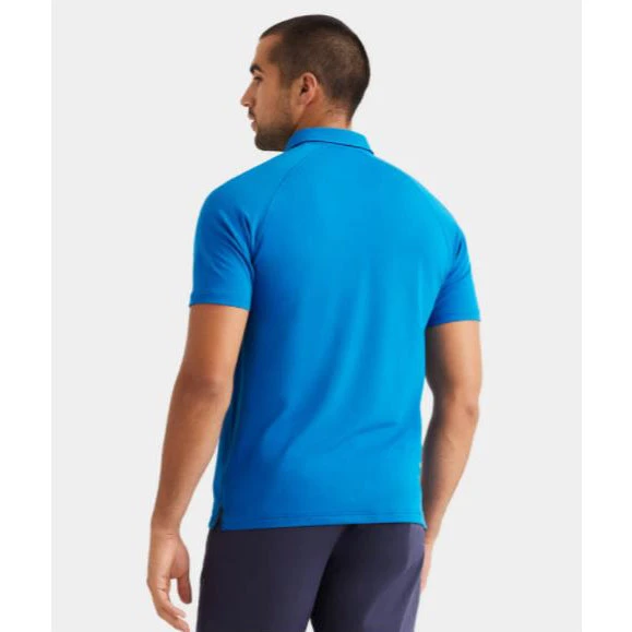 Rhone Apparel Men's Delta Pique Polo Shirt - Imperial Blue Tops 6 Rhone Apparel Men's Delta Pique Polo Shirt - Imperial Blue Tops