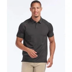 Rhone Apparel Men's Delta Pique Polo - Black