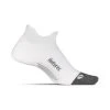 Feetures Unisex Elite Light Cushion No Show Tab Sock - White Socks