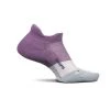 Feetures Unisex Elite Light Cushion No Show Tab Socks - Purple Nitro