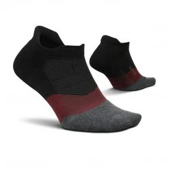 Feetures Unisex Elite Ultra Light No Show Tab Socks - Smoky Quartz
