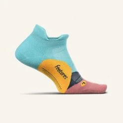 Feetures Unisex Elite Ultra Light No Show Tab - Takeoff Turquoise