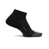 Feetures Unisex Elite Max Cushion Low Cut Socks - Black