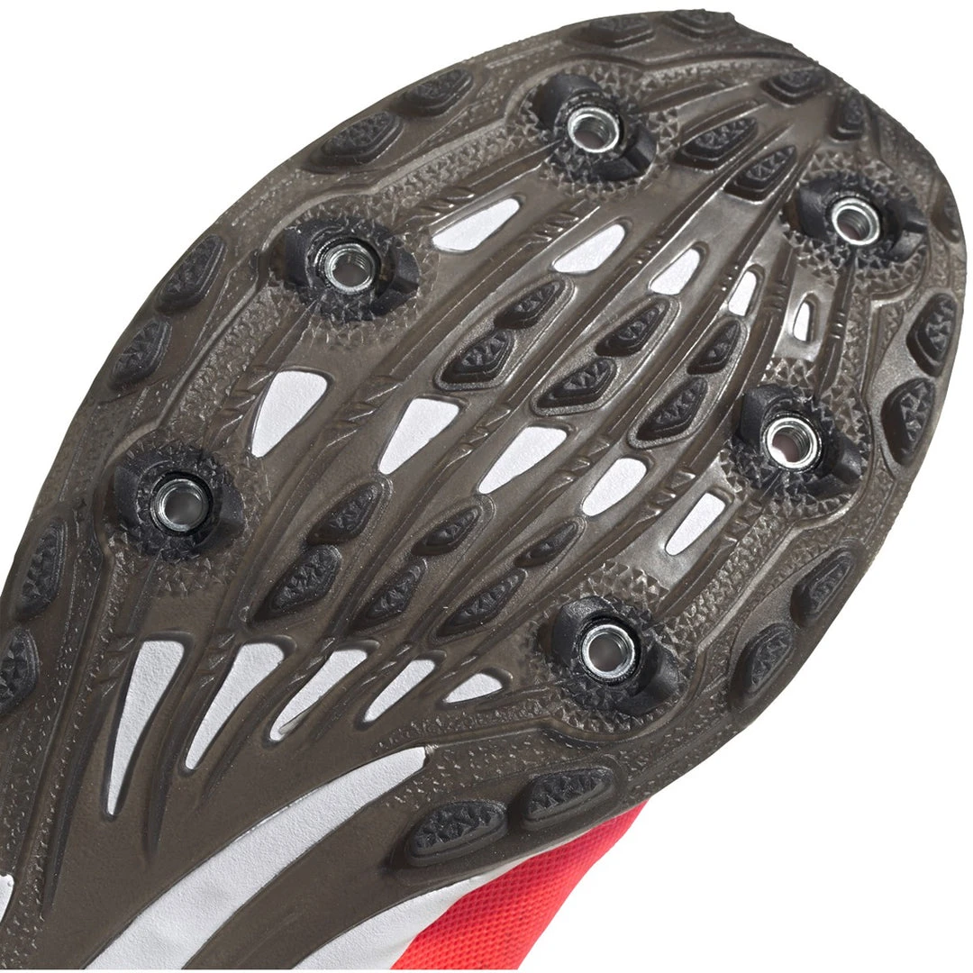 Adidas Women's Adizero XC Sprint Spike - Signal Pink/Core Black/TWR White- Regular (B) Shoes 5 Adidas Women's Adizero XC Sprint Spike - Signal Pink/Core Black/TWR White- Regular (B) Shoes