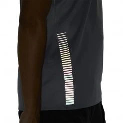 Adidas Tops Men's 25/7 RunR Tee Shirt - Grey 8 Adidas Tops Men's 25/7 RunR Tee Shirt - Grey