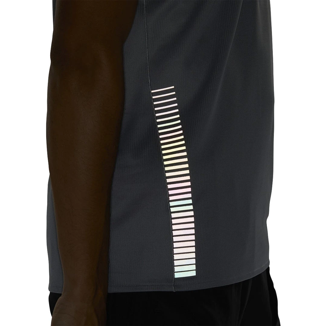 Adidas Tops Men's 25/7 RunR Tee Shirt - Grey 4 Adidas Tops Men's 25/7 RunR Tee Shirt - Grey