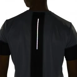 Adidas Tops Men's 25/7 RunR Tee Shirt - Grey 9 Adidas Tops Men's 25/7 RunR Tee Shirt - Grey