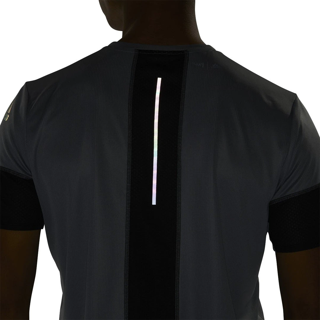 Adidas Tops Men's 25/7 RunR Tee Shirt - Grey 5 Adidas Tops Men's 25/7 RunR Tee Shirt - Grey