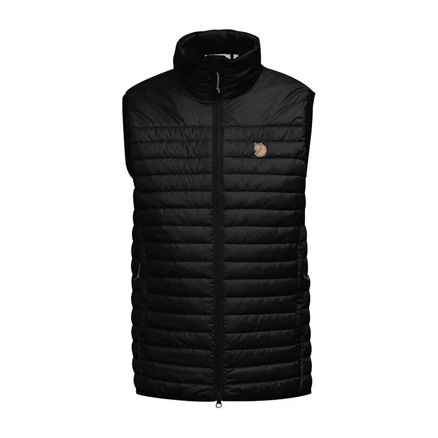 Fjällräven Apparel Men's Abisko Padded Vest - Black 1 Fjällräven Apparel Men's Abisko Padded Vest - Black