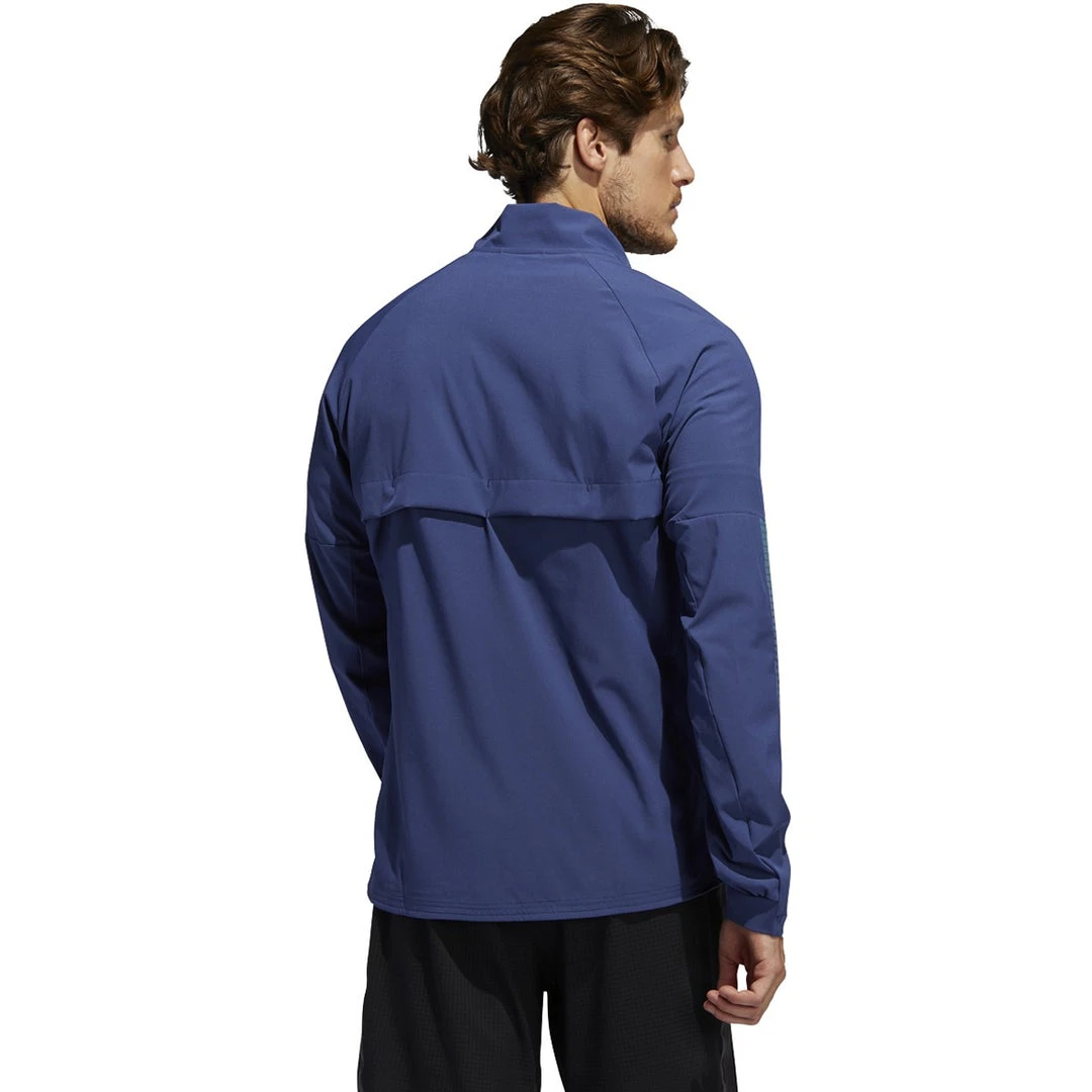 Adidas Men's Rise Up N Run Jacket - Tech Indigo 3 Adidas Men's Rise Up N Run Jacket - Tech Indigo