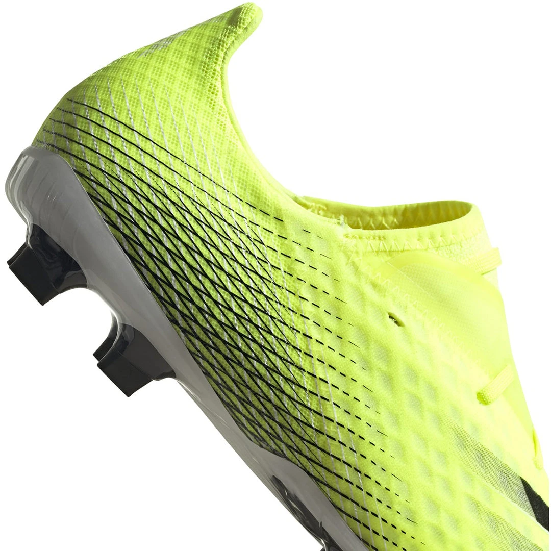 Adidas Men's X Ghosted .2 Firm Ground Soccer Shoe - Solar Yellow/Footwear White/Team Royal Blue 5 Adidas Men's X Ghosted .2 Firm Ground Soccer Shoe - Solar Yellow/Footwear White/Team Royal Blue