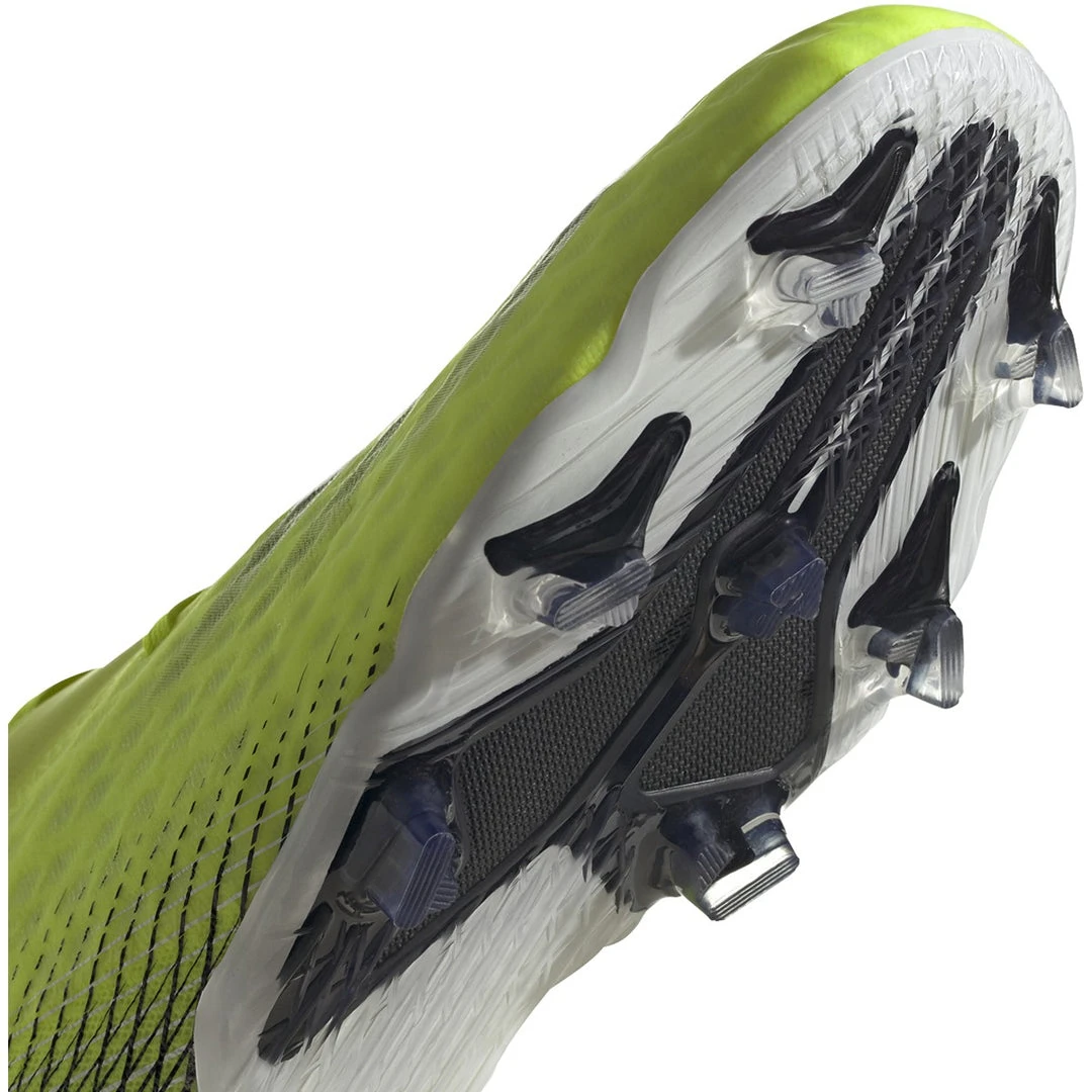 Adidas Men's X Ghosted .2 Firm Ground Soccer Shoe - Solar Yellow/Footwear White/Team Royal Blue 6 Adidas Men's X Ghosted .2 Firm Ground Soccer Shoe - Solar Yellow/Footwear White/Team Royal Blue