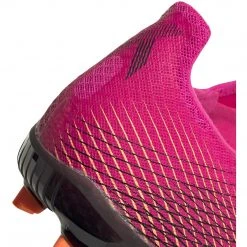 Adidas Unisex X Ghosted .2 Firm Ground Soccer Shoes - Shock Pink/Core Black/Screaming Orange 9 Adidas Unisex X Ghosted .2 Firm Ground Soccer Shoes - Shock Pink/Core Black/Screaming Orange