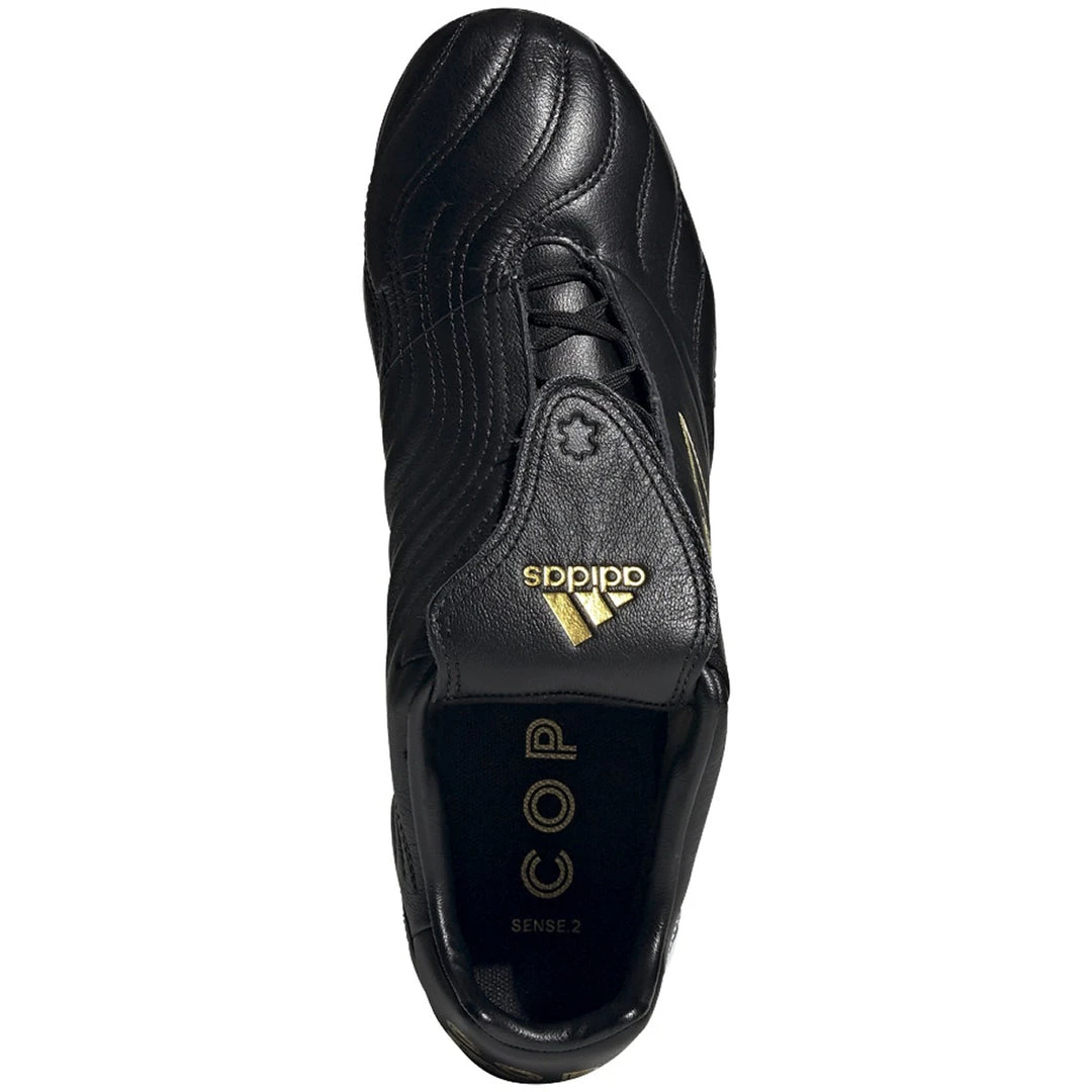 Adidas Unisex Copa Kapitan .2 Firm Ground Soccer Cleat - Core Black/Core Black/Gold Metallic 2 Adidas Unisex Copa Kapitan .2 Firm Ground Soccer Cleat - Core Black/Core Black/Gold Metallic