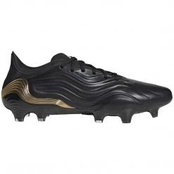 Adidas Unisex Copa Sense .1 Firm Ground Soccer Cleat - Core Black/Footwear White/Gold Metallic
