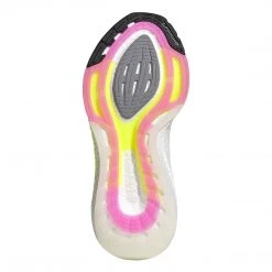 Adidas Women's Ultraboost 21 Running Shoe - Footwear White/Core Black/Solar Yellow - Regular (B) 10 Adidas Women's Ultraboost 21 Running Shoe - Footwear White/Core Black/Solar Yellow - Regular (B)