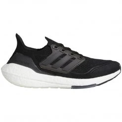 Adidas Women's Ultraboost 21 Running Shoe - Core Black/Core Black/Grey Four - Regular (B)
