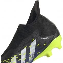 Adidas Predator Freak .3 Men's LL Firm Ground Soccer Shoe - Core Black/Footwear White/Solar Yellow