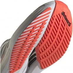 Adidas Shoes Women's Adizero Boston 10 Running Shoe - Cloud White/Core Black/Solar Red - Regular (B)