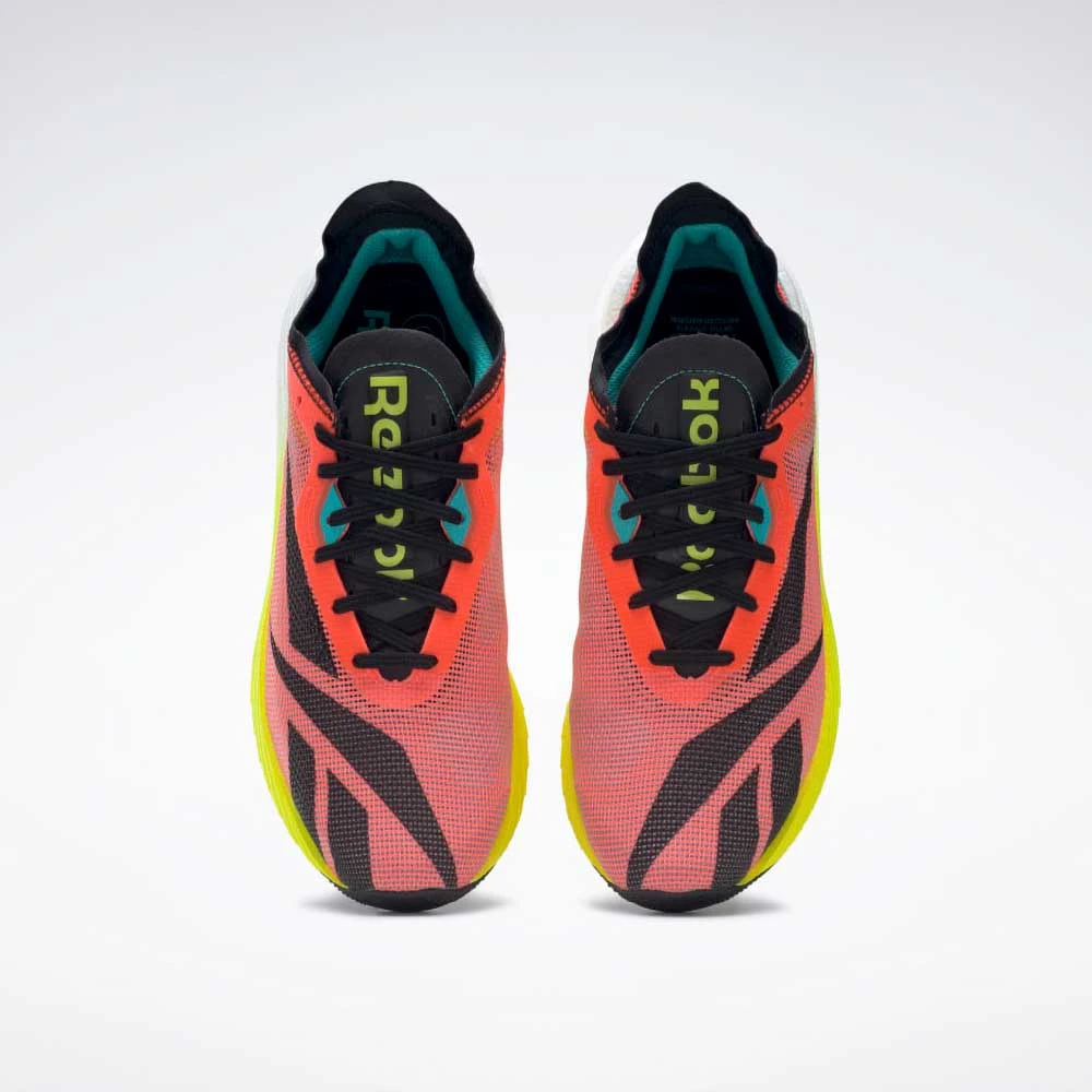 Reebok Men's Floatride Energy X Running Shoe- Orange Flare/Infused Lilac/Acid Yellow 5 Reebok Men's Floatride Energy X Running Shoe- Orange Flare/Infused Lilac/Acid Yellow
